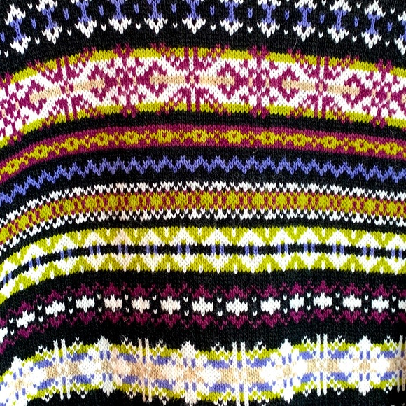 Laura Tyler Vintage Fair Aisle Sweater Oversized - Picture 3 of 8